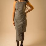 Check Fringe Dress image 3