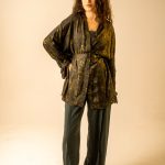 Printed Midi Kimono image 1