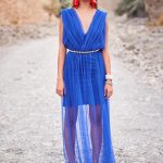 Blue Cobalt Tulle Dress image 1