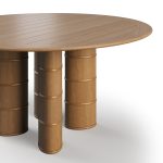 BAMBOO Round Dining Table image 3