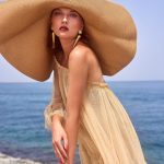 Asymmetrical Nude-Beige dress image 2