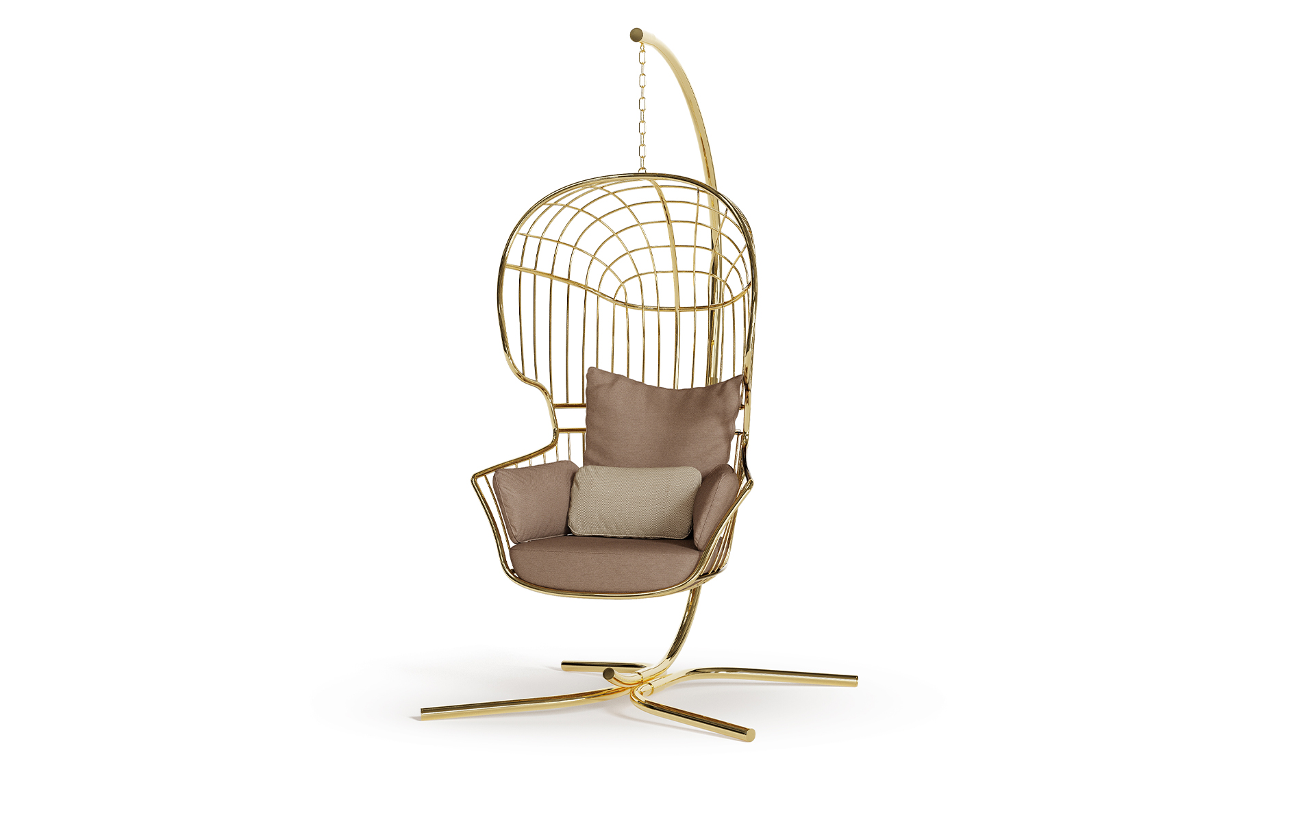NODO Hanging Armchair W/Base