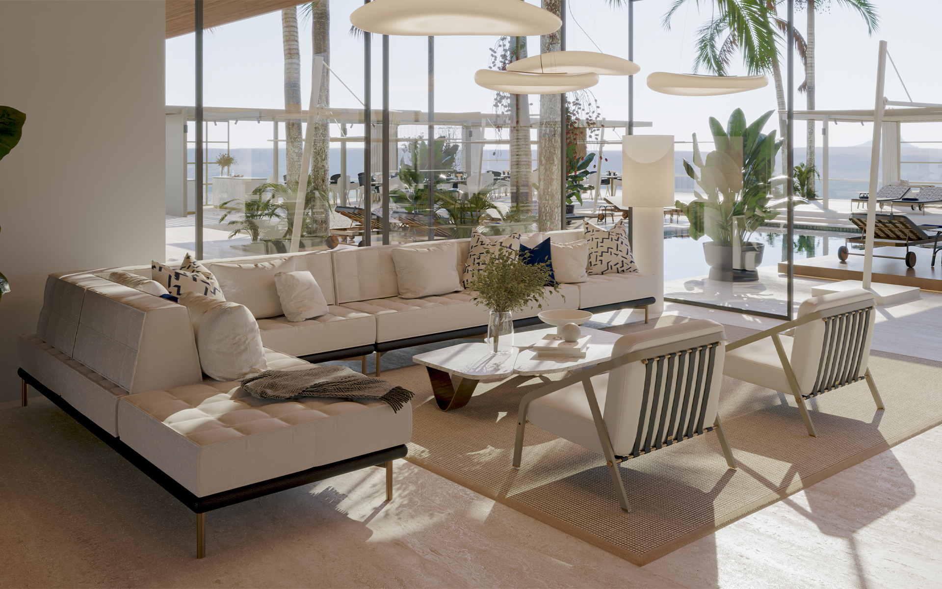 RIBBON Lounge Armchair