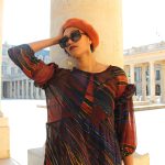 Sahara Printed Sheer Midi Dress image 5