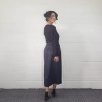 Bamboo silk popper skirt image 4