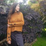 Bamboo silk popper skirt image 1