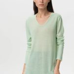 Fit Cashmere Sweater Mint image 1