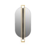 Shield Oval Mirror image 1