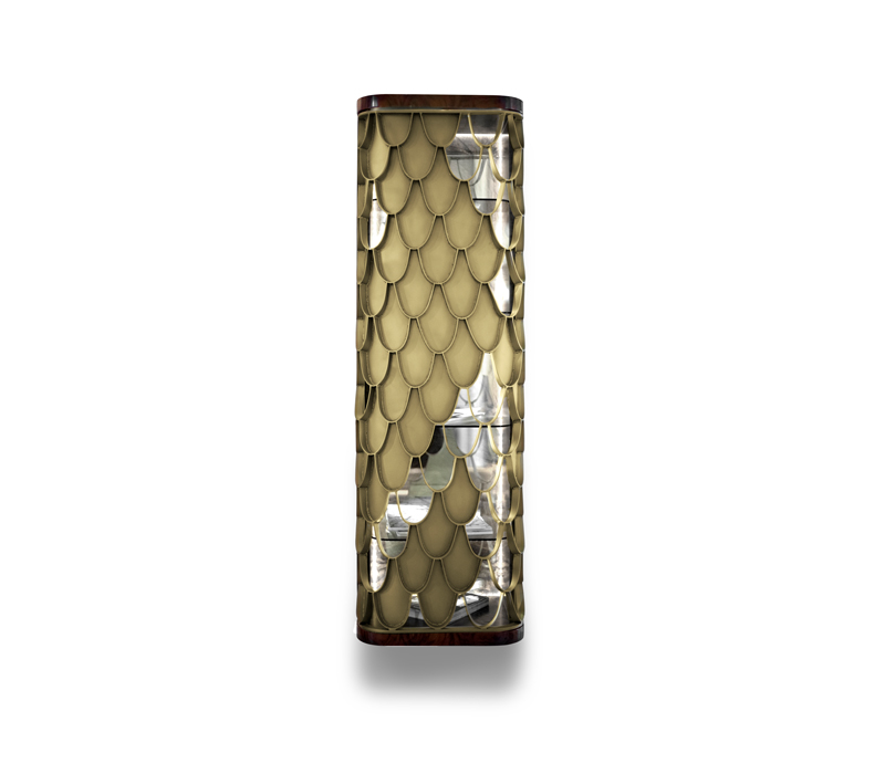 Koi Tall Storage Display Case