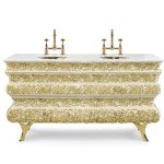 Crochet Vanity Cabinet image 1