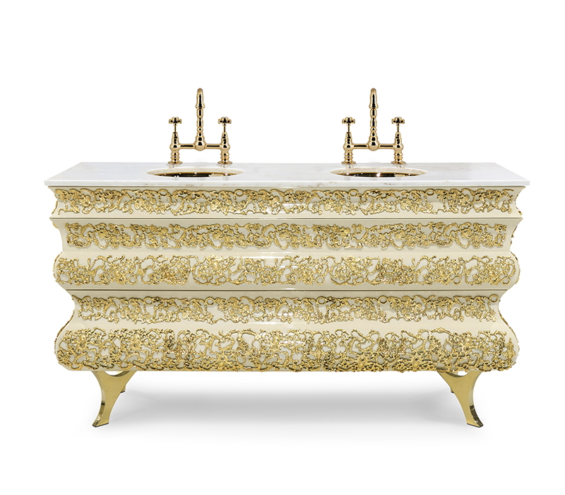 Crochet Vanity Cabinet