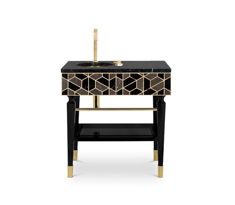 Tortoise Single Vanity Cabinet