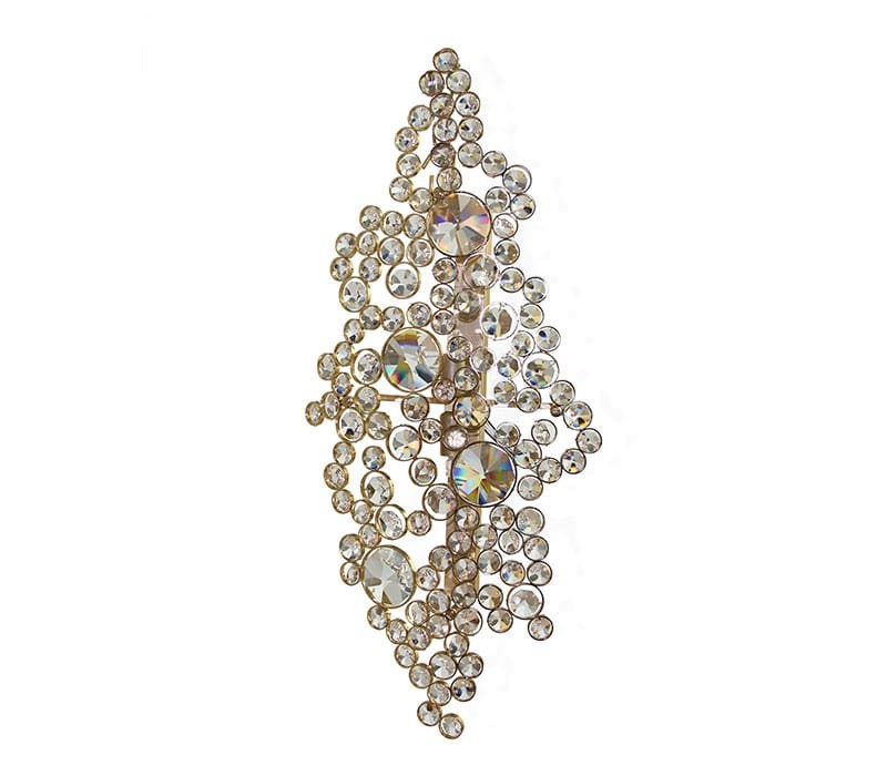 Eternity Clear Glass Wall Lamp