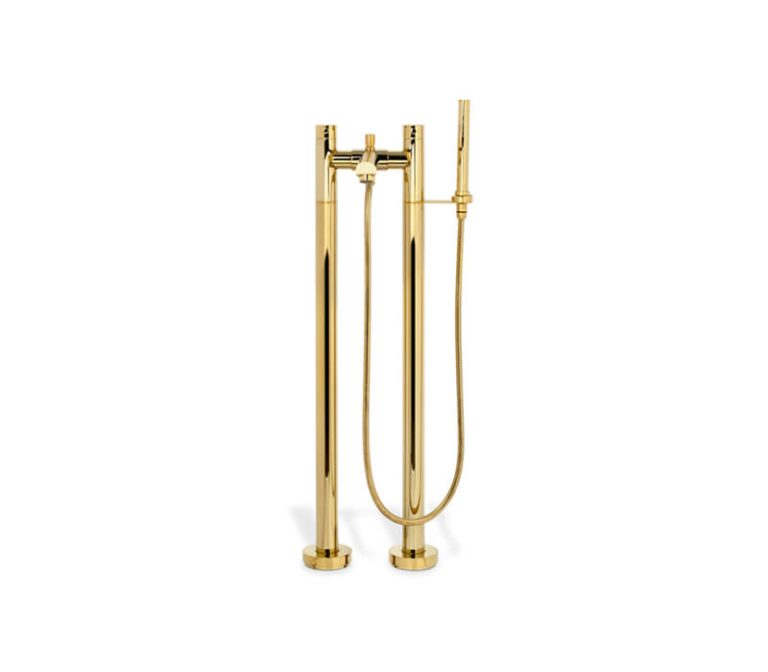 Harper Mounting Floor Mixer with Hand Shower Tap