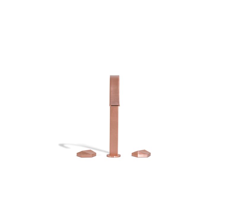 Diamond Three Hole Mixer Tap