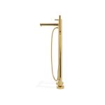 Harper Mounting Floor Mixer with Hand Shower Tap image 2