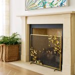 Butterfly Fireplace Screen, Lighter image 2