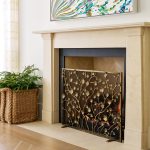 Primrose Garden Fireplace Screen image 2