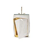 Diamond Faux Marble Pedestal Sink image 3