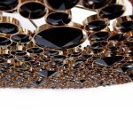 Eternity Oval Black Glass Chandelier image 3