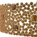 Eternity Oval Bronze Glass Chandelier image 3