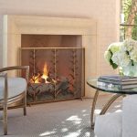 Lily Stems Fireplace Screen image 2