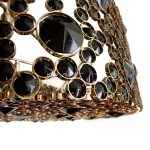 Eternity Oval Black Glass Chandelier image 4