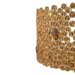 Eternity Oval Bronze Glass Chandelier image 4