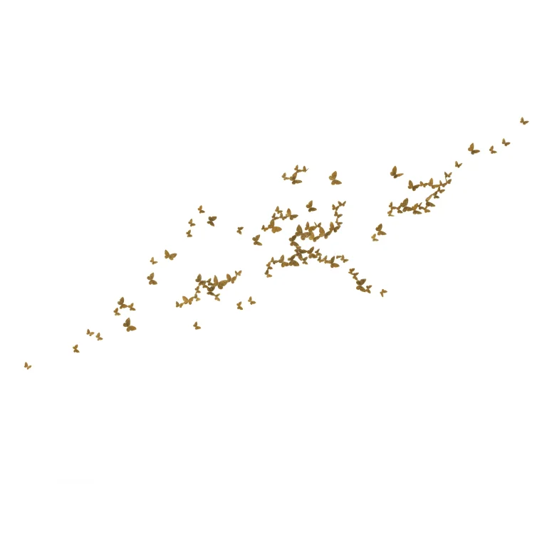 Butterfly Wall Art - Horizontal Flights