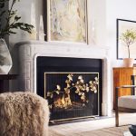 Ginkgo Leaf Fireplace Screen image 2