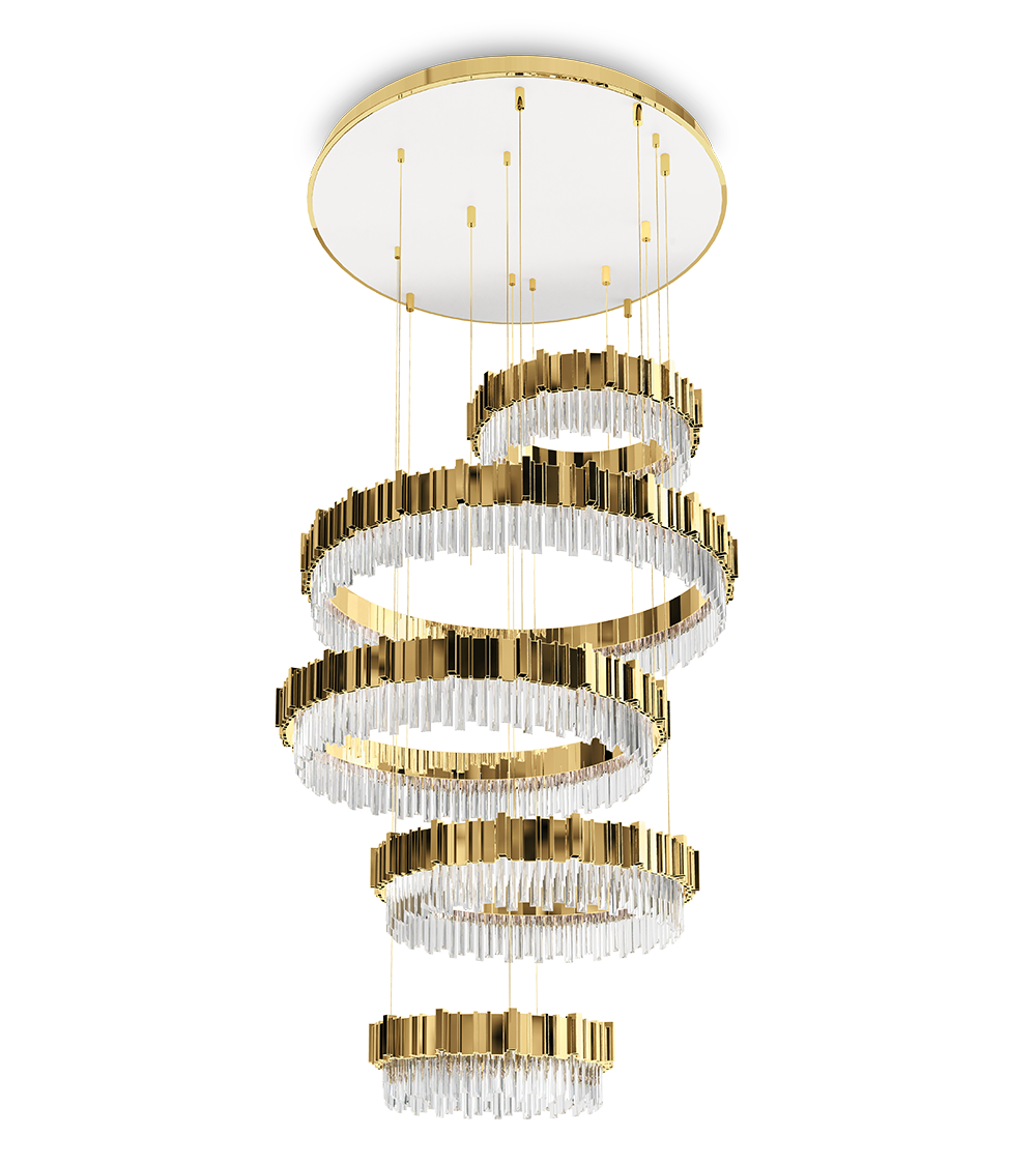 Empire Slim V Chandelier