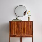 Copper Leaf Mirror in Tobacco image 5