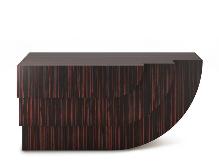 Fossil Wood Console