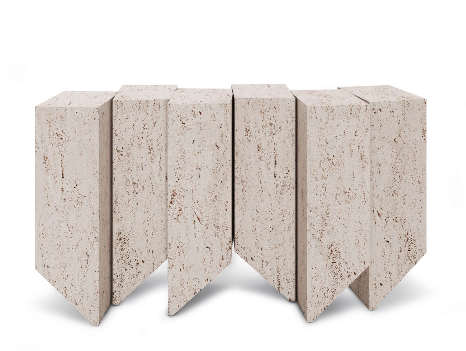 Geode Marble Console