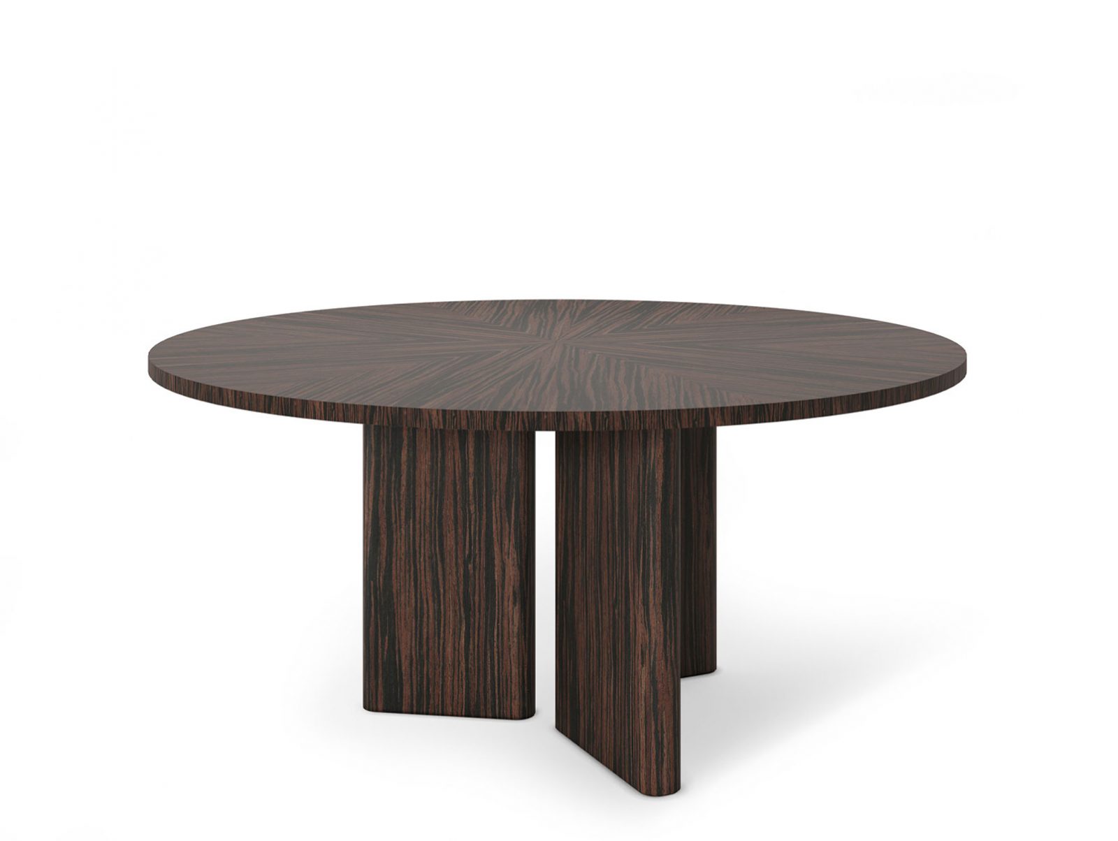 Peninsula Wood Round Dining Table