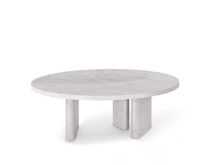 Peninsula Marble Coffee Table