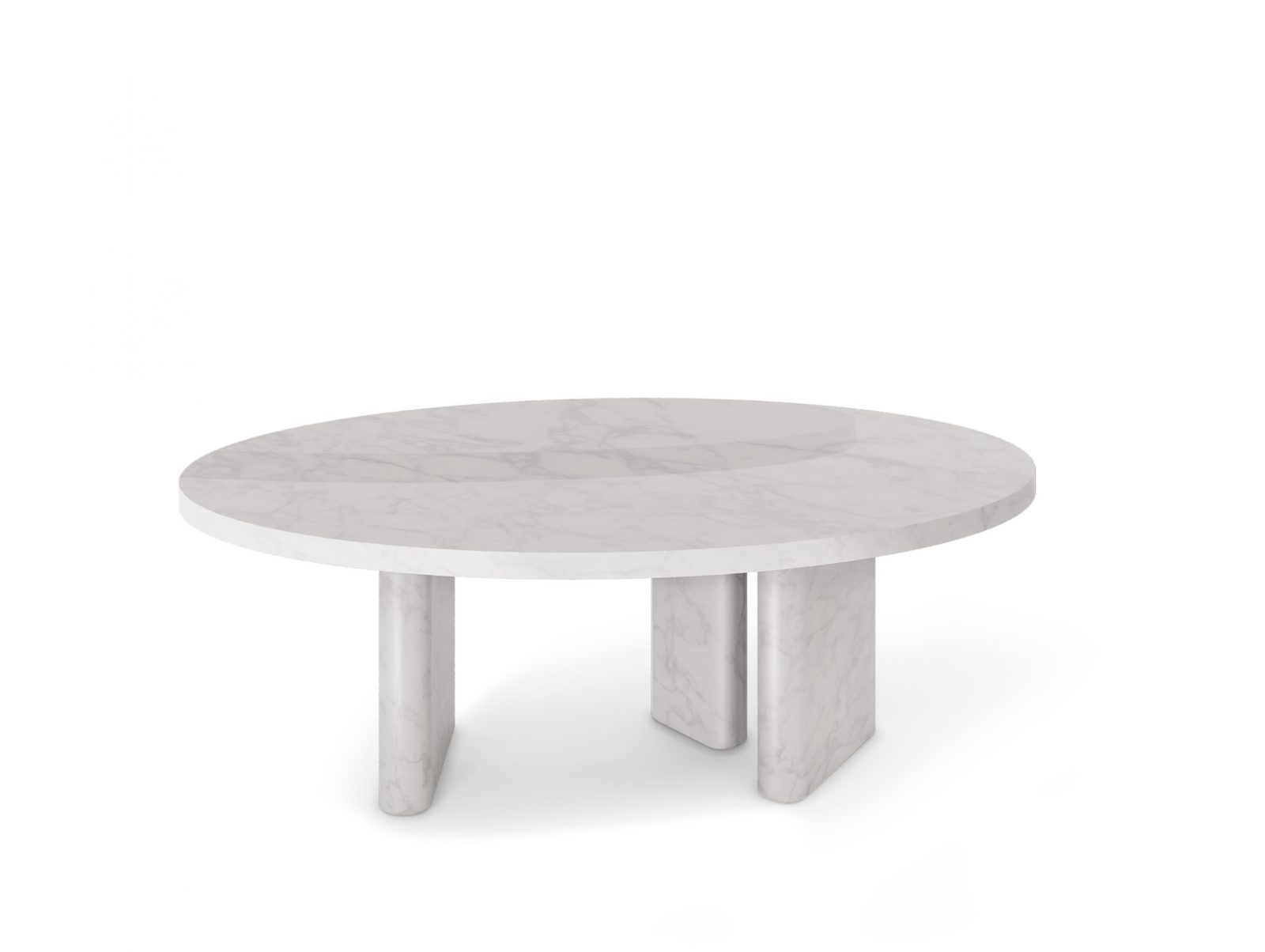 Peninsula Marble Coffee Table