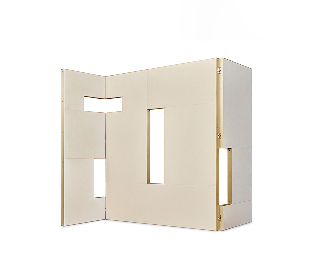 Golden Eye Folding Screen