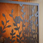 Lacey Fireplace Screen in Tobacco image 5