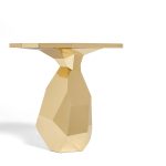 Rock Brass Side Table image 2