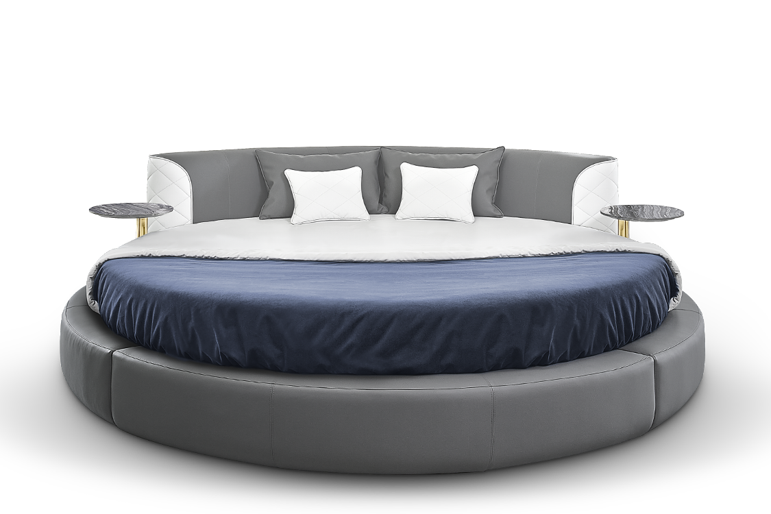 Senzu Round Bed