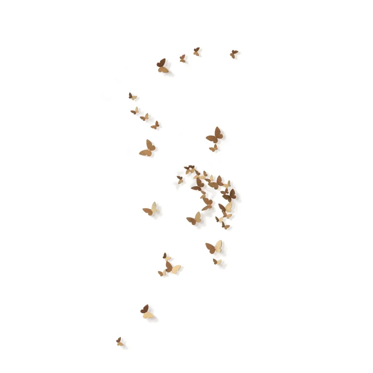 Butterfly Wall Art - Vertical Flights