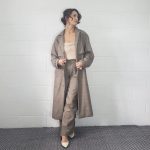 Houndstooth Trench Coat image 2