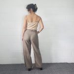 Houndstooth Wide Leg Trousers image 5