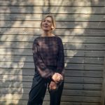 Houndstooth Silk Blouse image 5