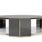Algerone Set I Wood Center Table image 3