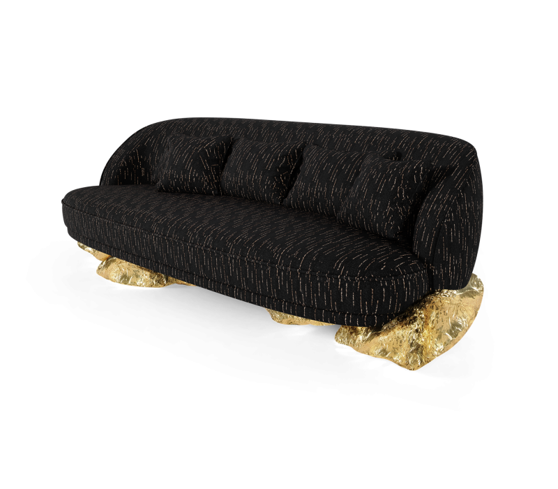 Angra Black Sofa