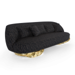 Angra Black Sofa image 3