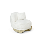 Angra II White Armchair image 1