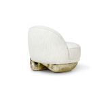 Angra II White Armchair image 3